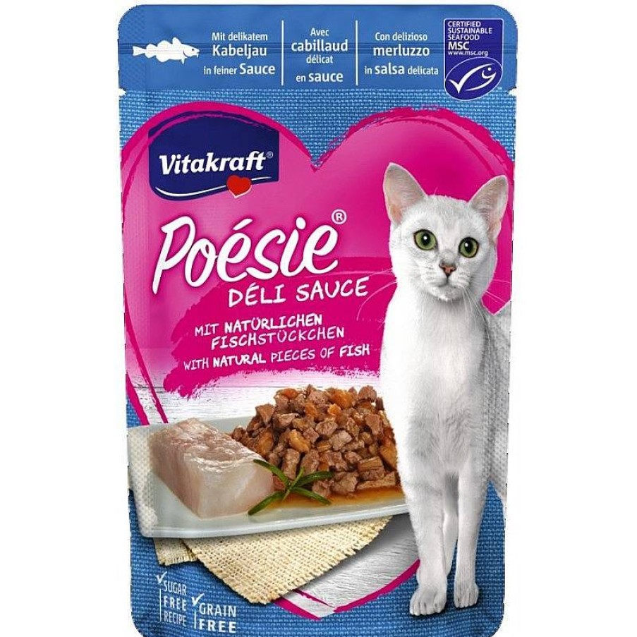 Vitakraft Poesie Pouch Bacalao Salsa 85 Hot