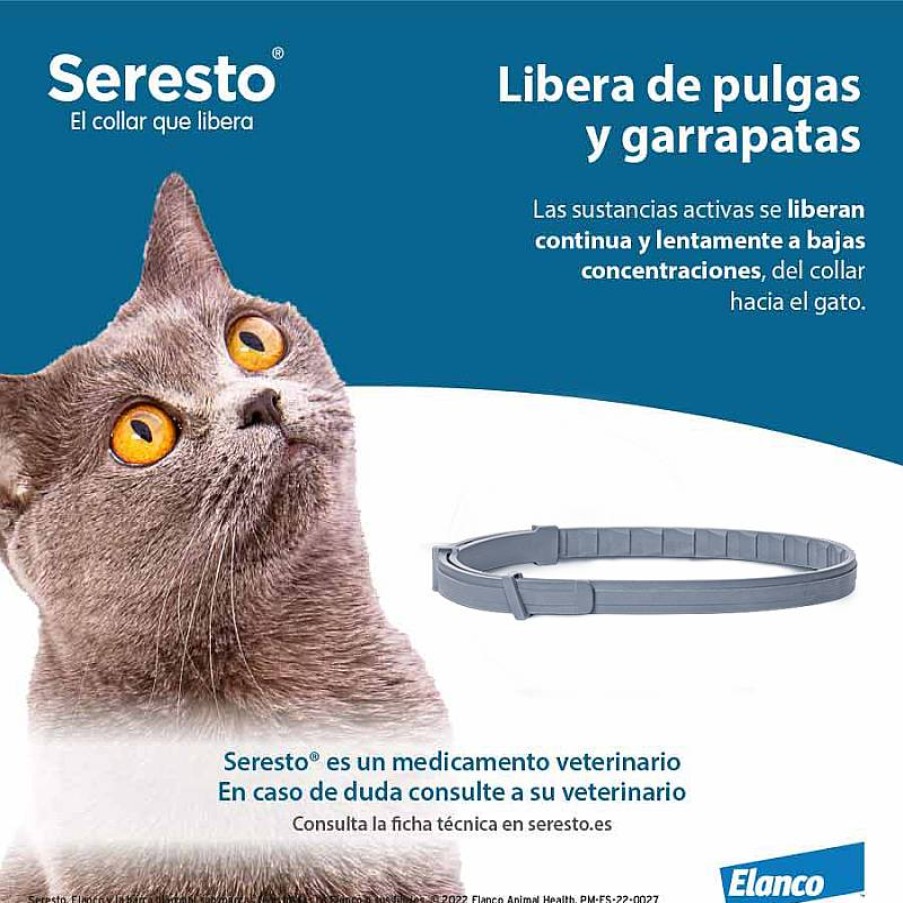 Seresto Collar Gato 38 Cm Bolsa Best