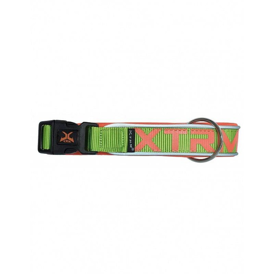 Nyc Collar X-Trm Neon Flash Verde 15 Mm Clearance