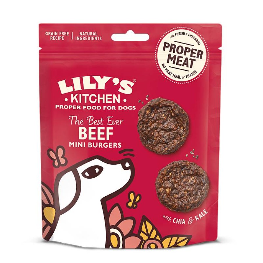 Lilys Dog Ad. Mini Burguers 70 Gr New