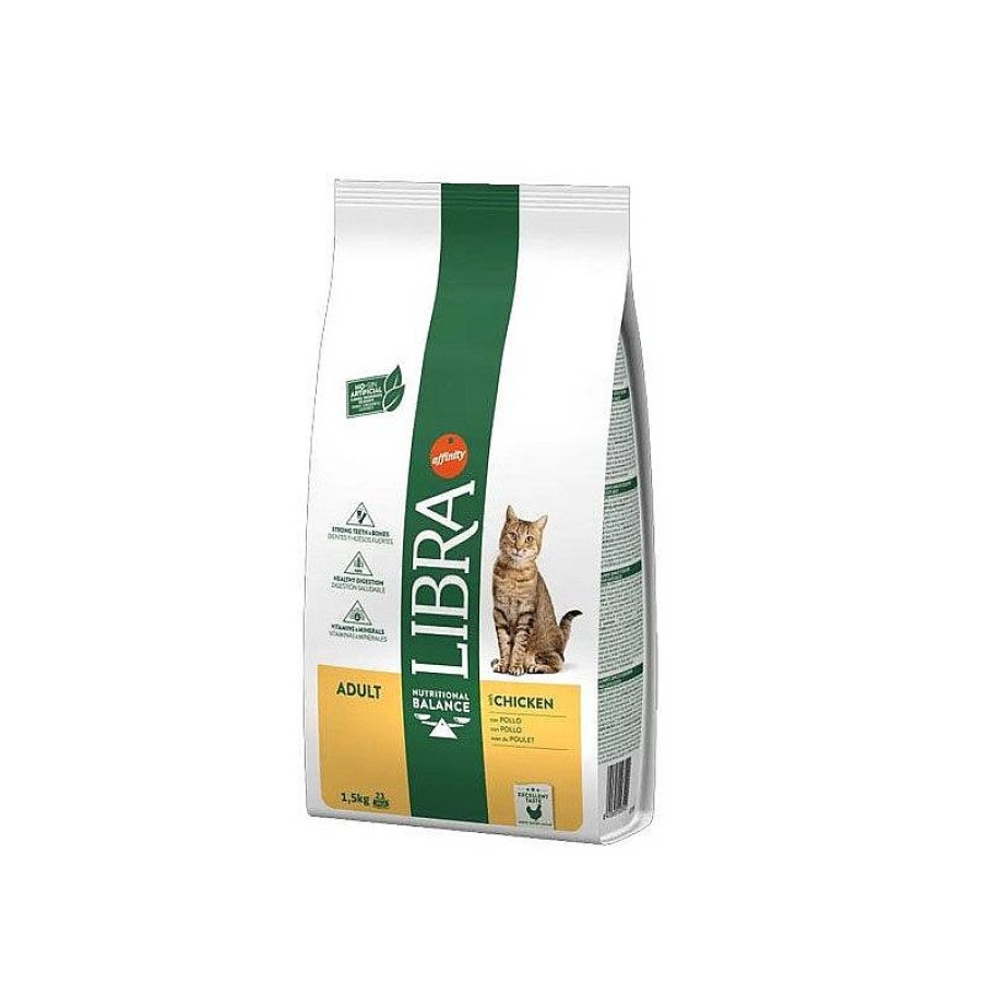 Libra Cat Ad. Pollo 1,5 Kg Hot