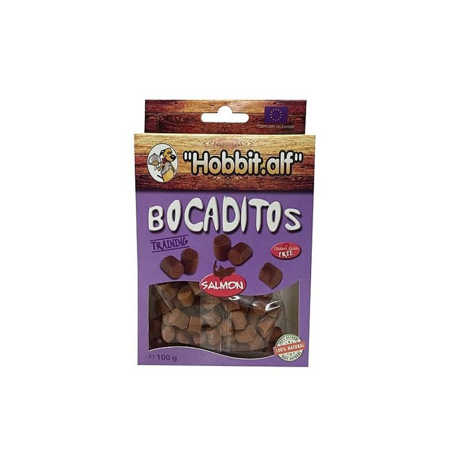 Hobbit Bocaditos Tiernos Salmon 100 Gr New