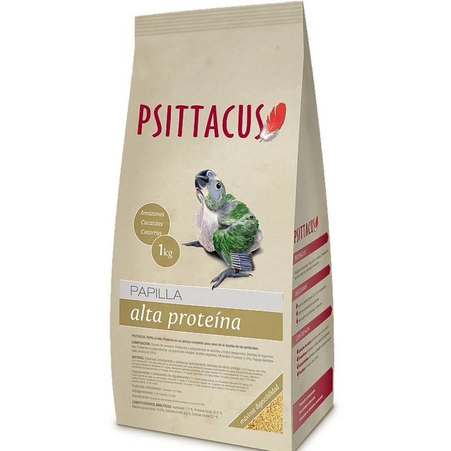 Psittacus Papilla Alta Proteina 1 Kg Wholesale