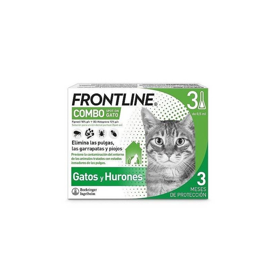 Frontline Combo Gato 3 Ud Hot