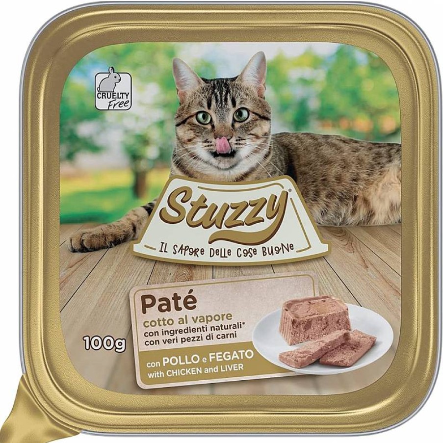 Stuzzy Cat Tarrina Pollo/Higad 100Gr New