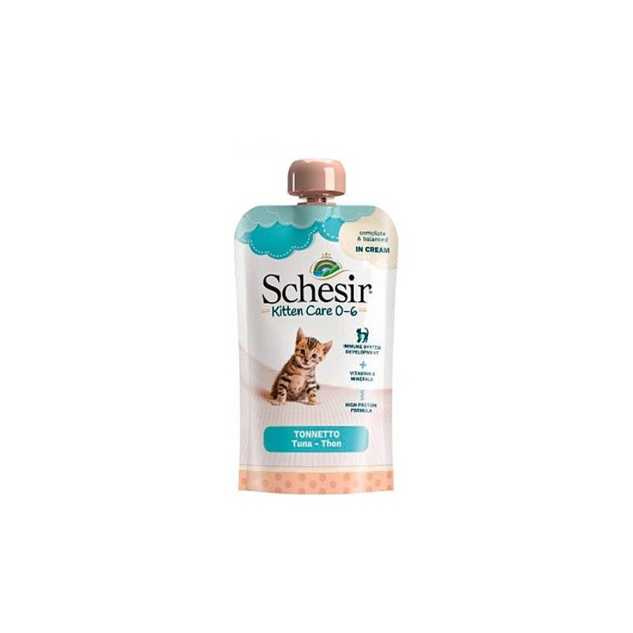 Schesir Atun Kitten Pouch 150 Gr Best