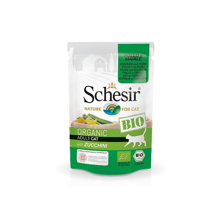 Schesir Bio Cat Pouch Cerdo Y Cala 85 Gr Best