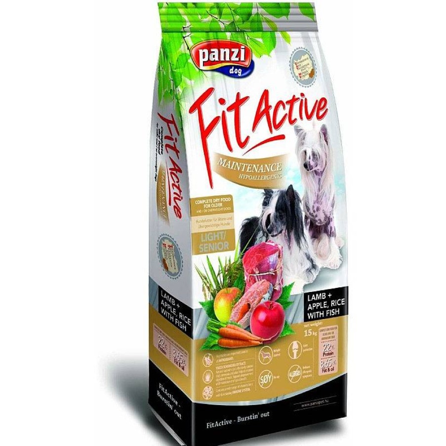 Panzi Fit Active Dog Senior/Light 15 Kg Clearance