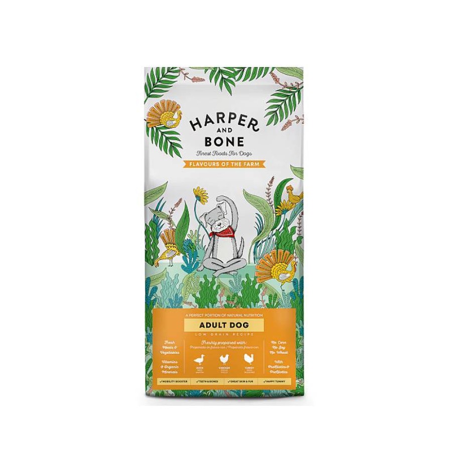 Hb Dog Ad. Med/Lar Flavours Farm 12 Kg Online