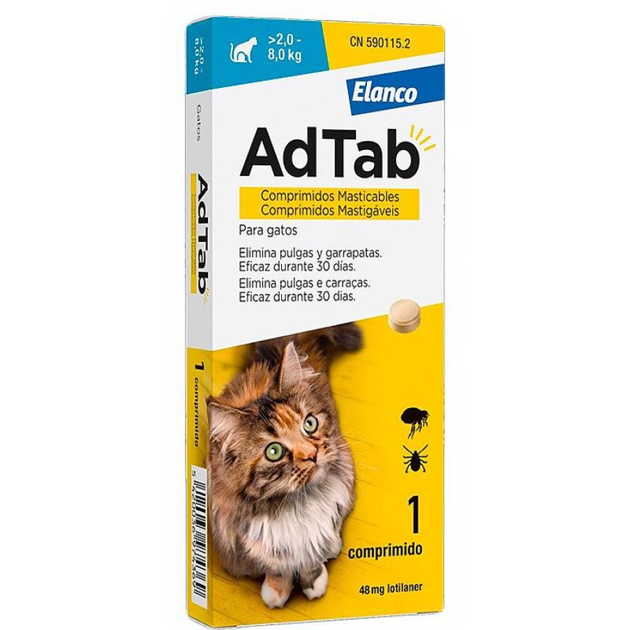 Adtab Gato 48 Mg 2-8 Kg 1 Comp Online