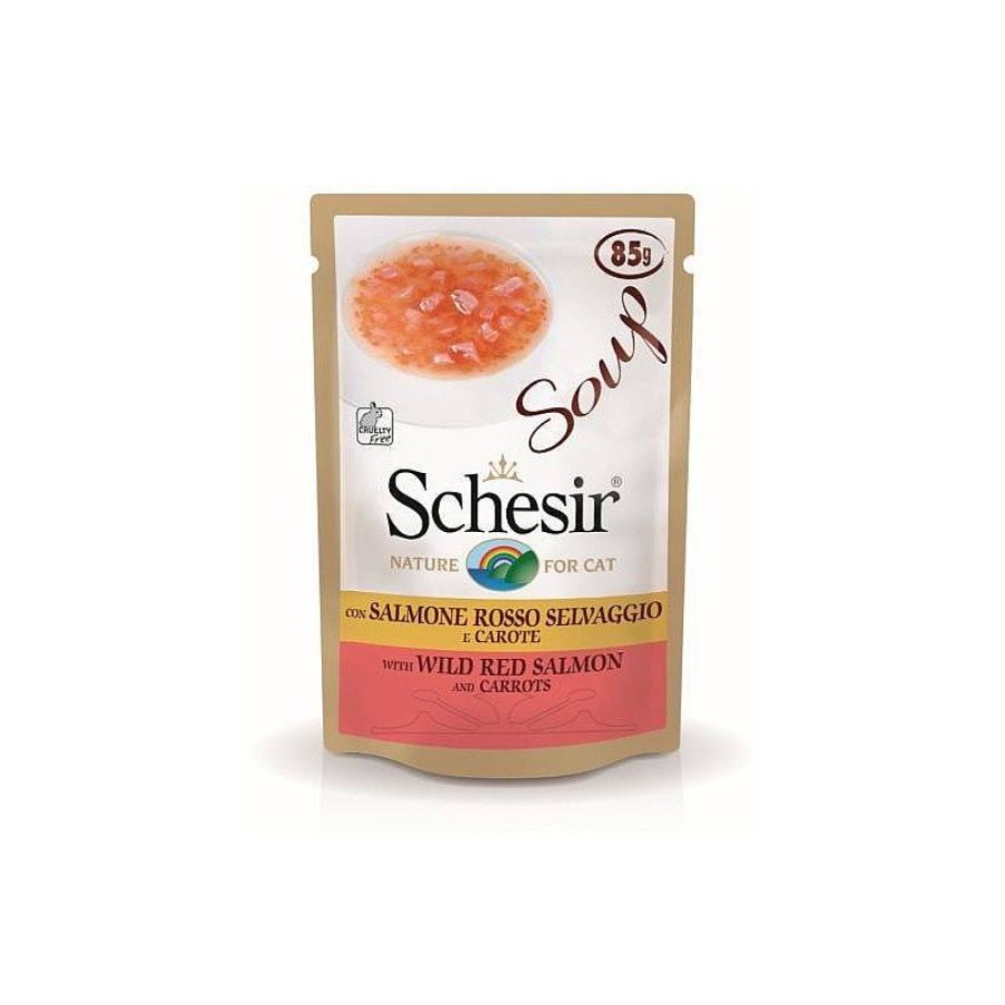 Schesir Soup Salmon Rojo+Zanahoria 85 Gr Wholesale