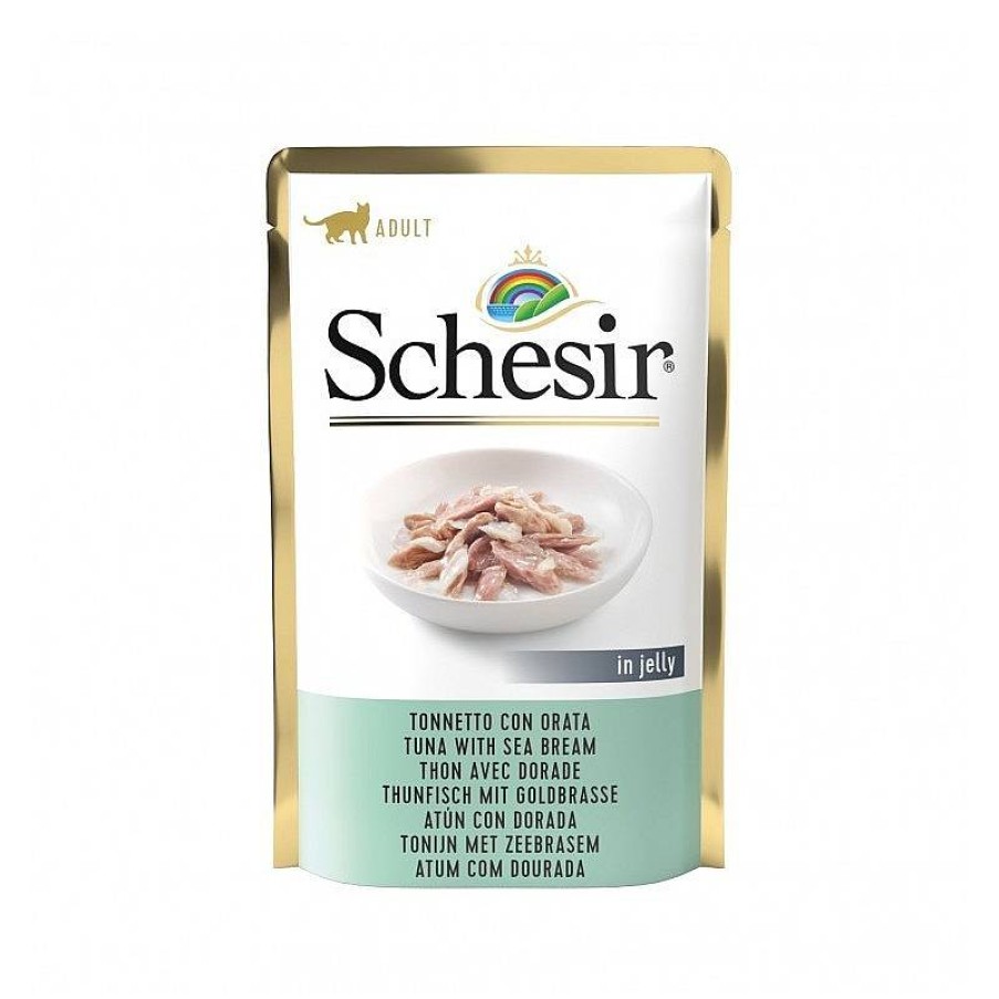 Schesir Gato Atun/Dorada Pouch 85 Gr New