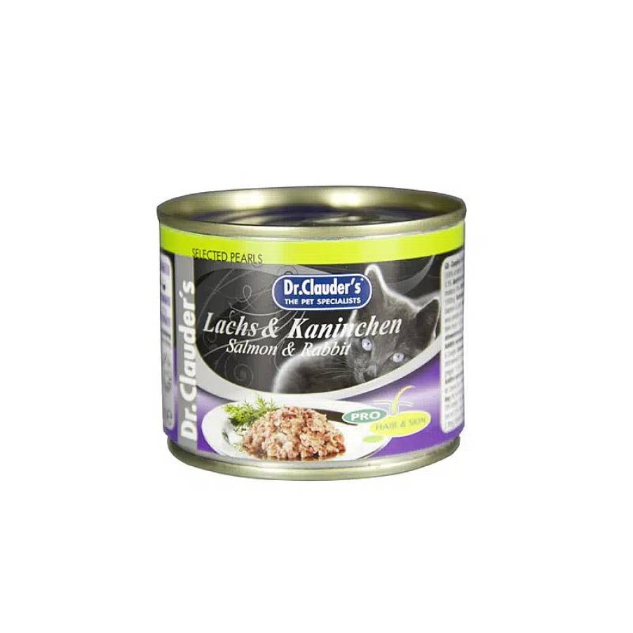 Dr Clauder Cat Lata Salmon/Conejo 200 Gr Clearance