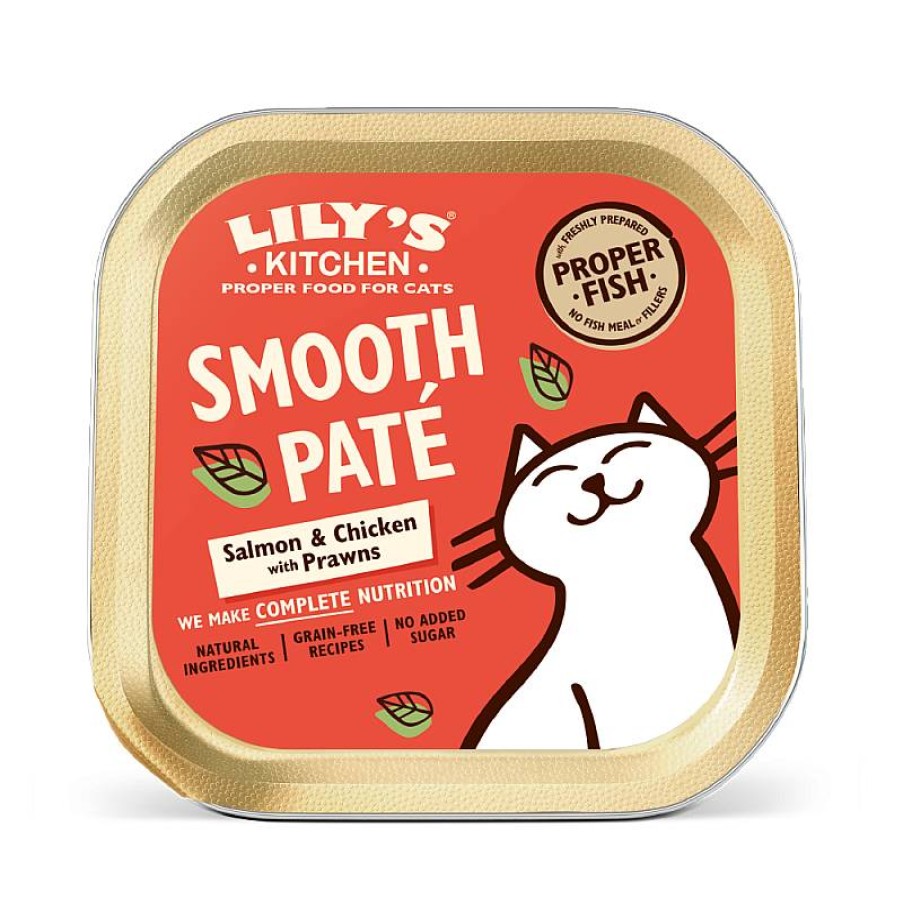 Lilys Cat Ad. Pate Salmon/Pollo/Gambas 8 Wholesale