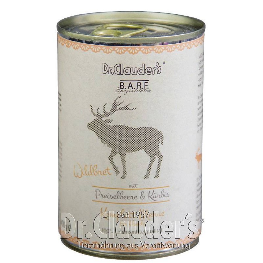 Dr Clauder Barf Menu Dog Venado 400 Gr New