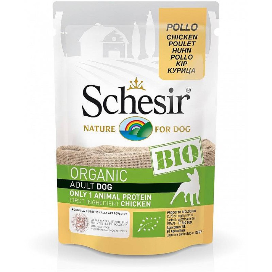 Schesir Bio Dog Pouch Pollo 85 Gr Clearance