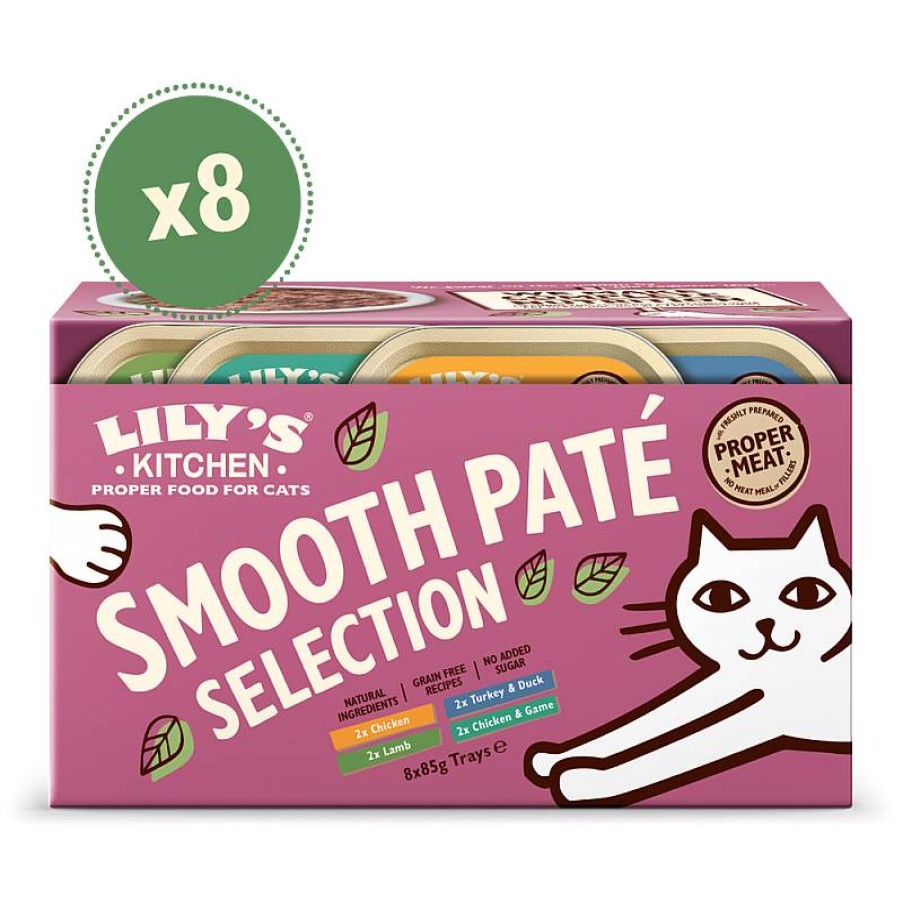 Lilys Cat Ad. Pate Multipack 8X85 Gr New