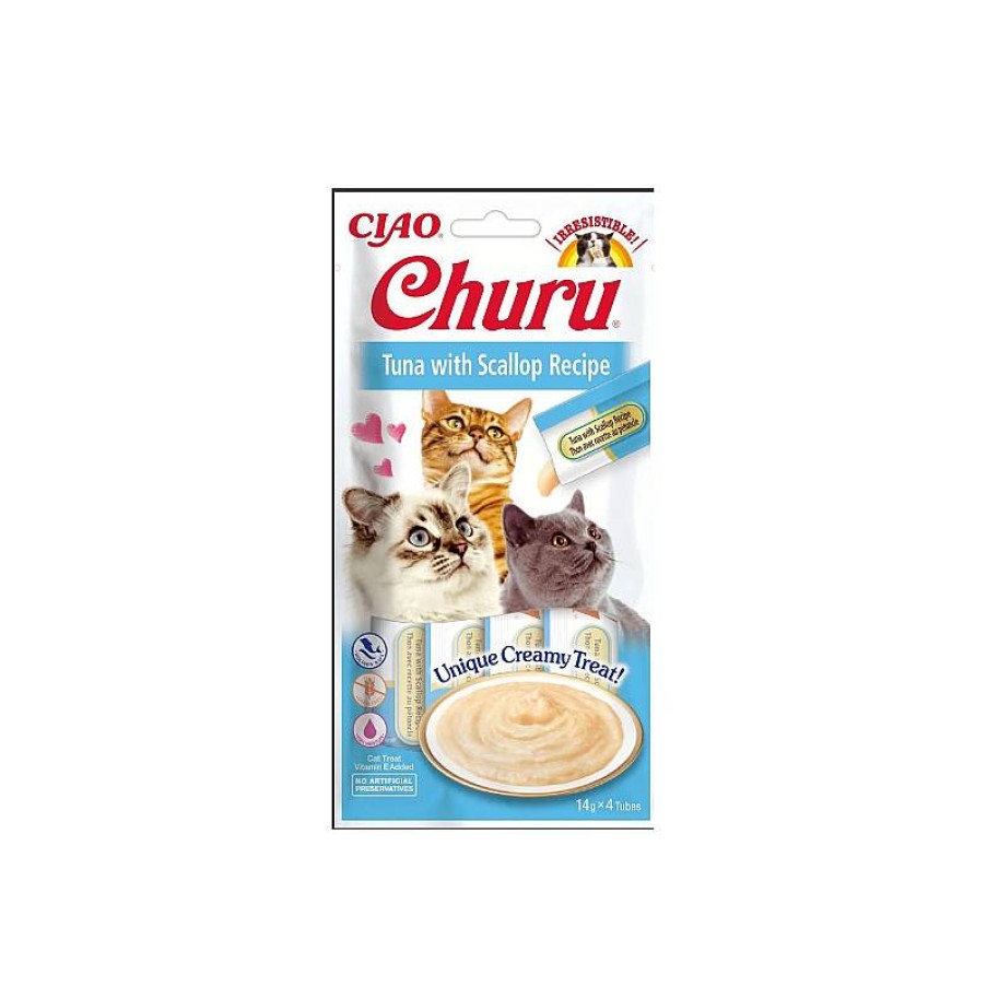 Churu Receta Atun/Vieira 4X14 Gr Clearance