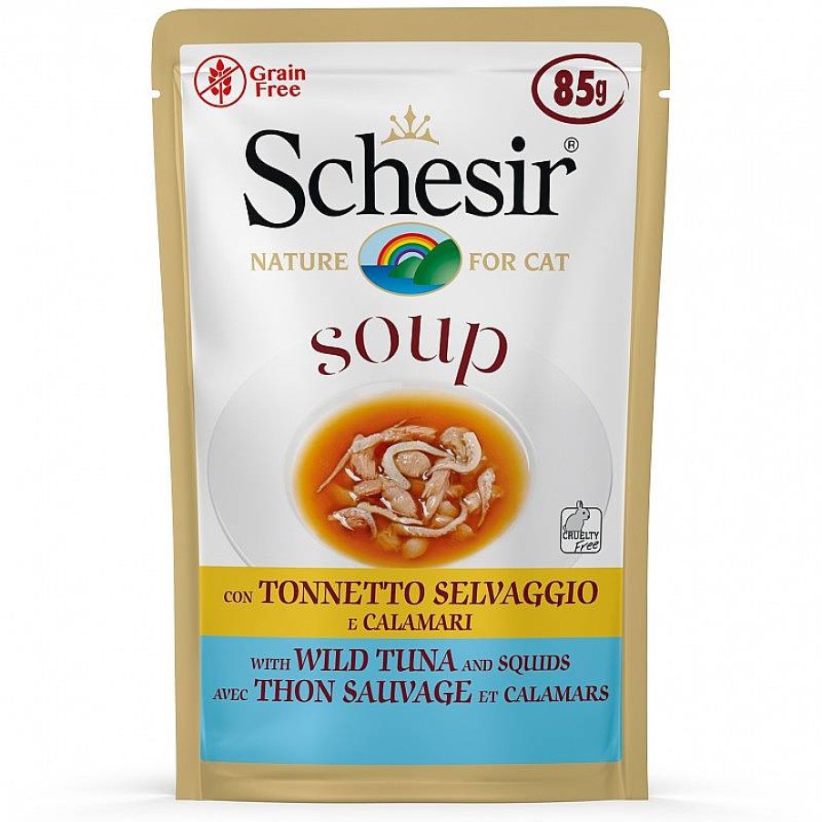 Schesir Soup Atun+Calamares 85 Gr New