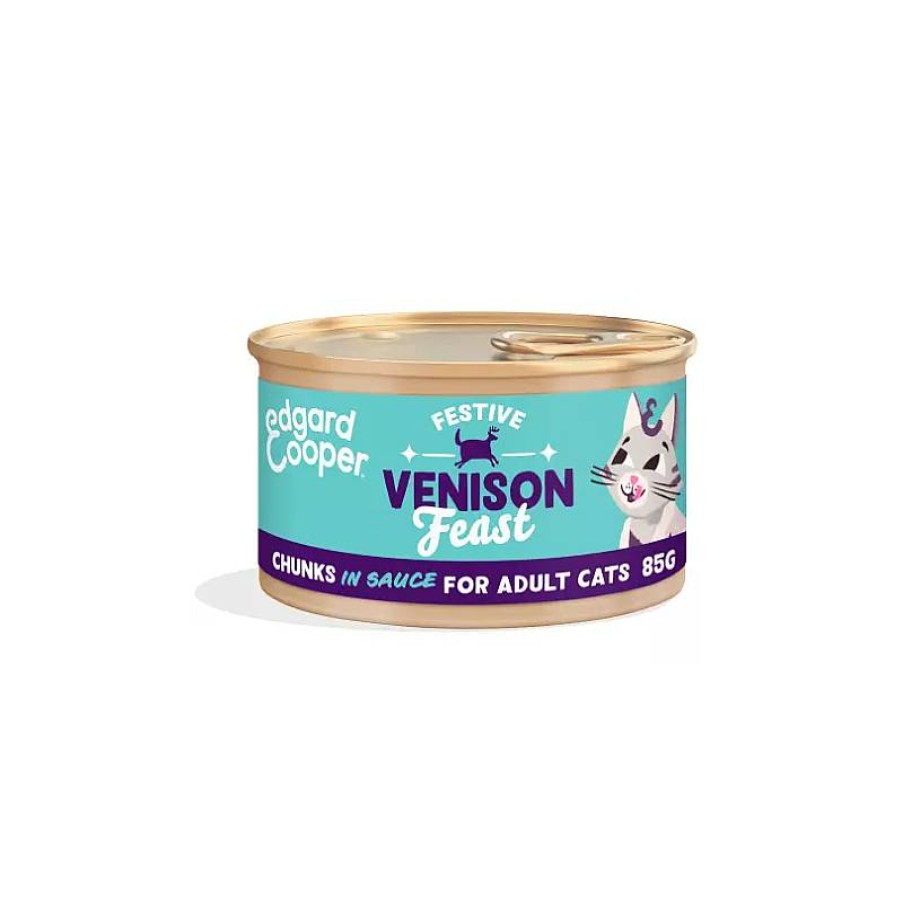 E&C Feast Cat Lata Navidad Venado 85 Gr Best