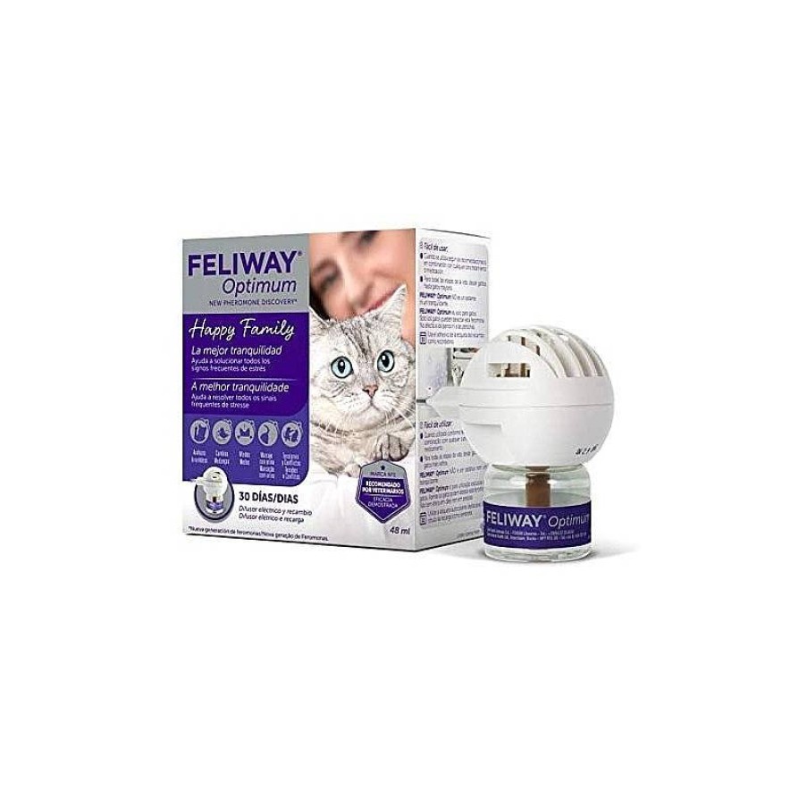 Feliway Optimum Difusor+Recambio 48 Ml Hot