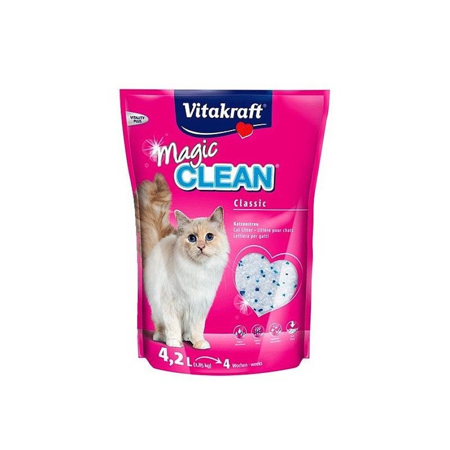 Vitakraft Gel Silice Magic Clean 4,2 L Clearance