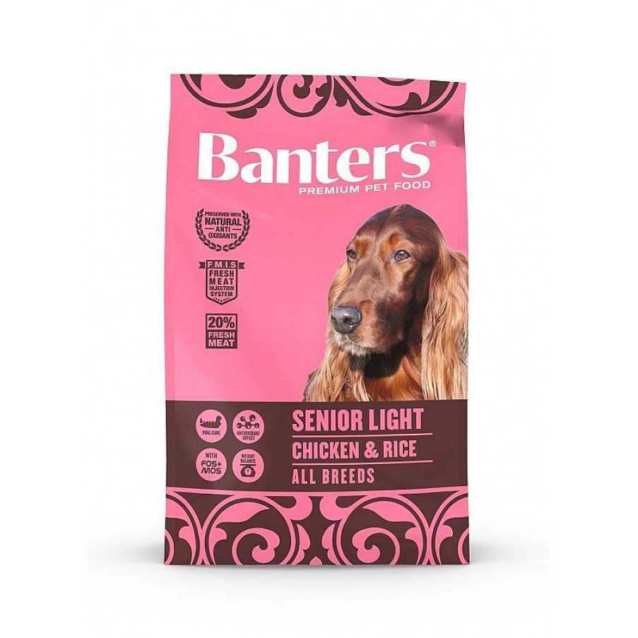 Banters Dog Senior Light Pollo 3 Kg New