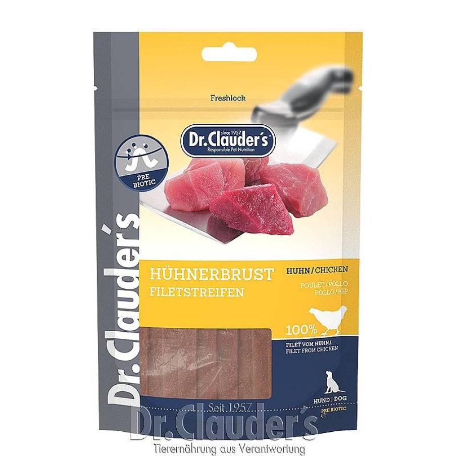 Dr Clauder Snack Tiras Pollo 80 Gr New