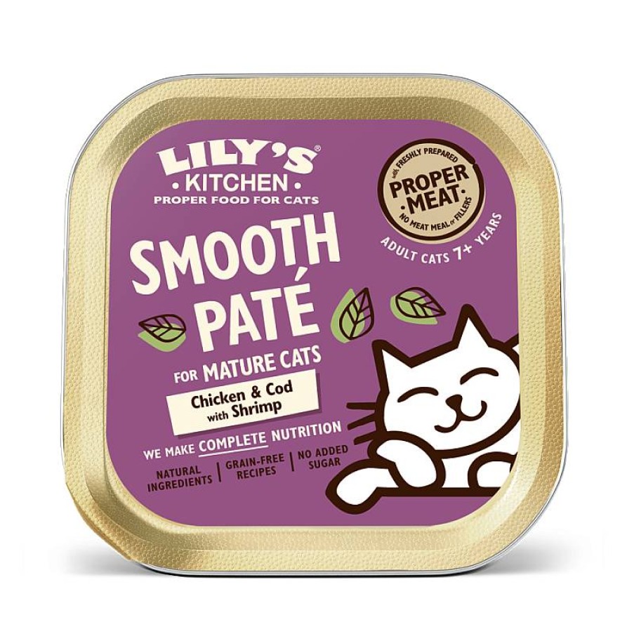 Lilys Cat Senior Pate 85 Gr Best