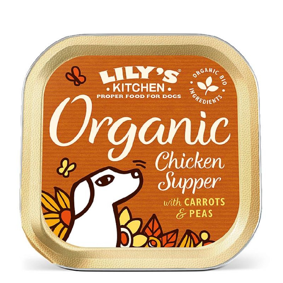 Lilys Dog Organic Chicken Supper 150 Gr Hot