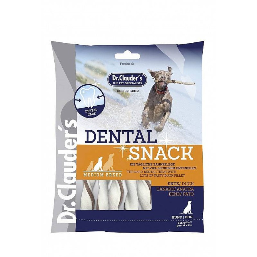 Dr Clauder Snack Dental M Pato 170 Gr New