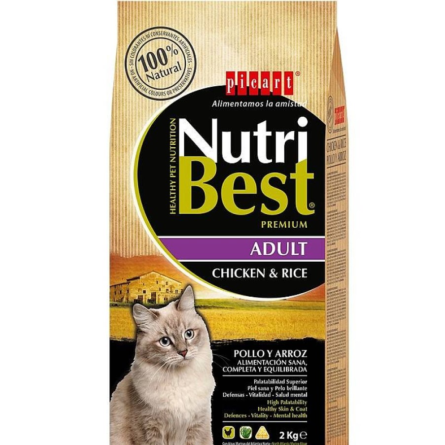 Nutribest Cat Ad. Pollo 2 Kg Best