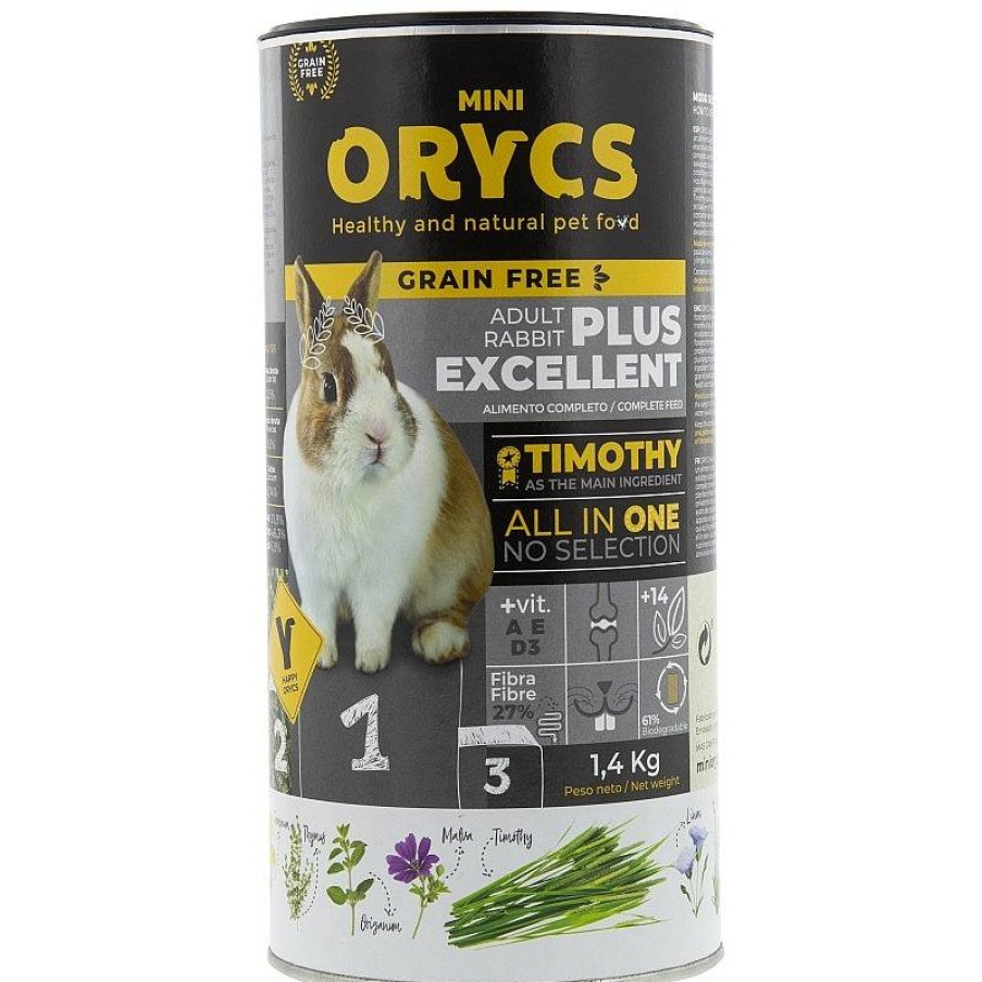 Orycs Conejo Adulto Plus Excelent 1.4 Kg Hot