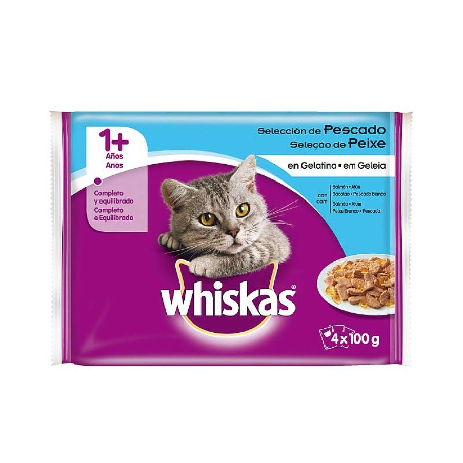 Whiskas Sabores Del Mar 4*100 Gr Hot