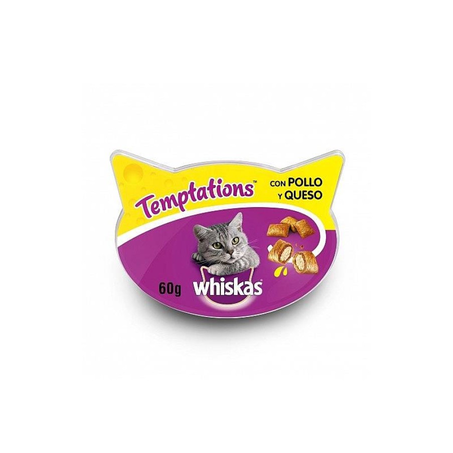 Whiskas Temptations Pollo 60 Gr Best